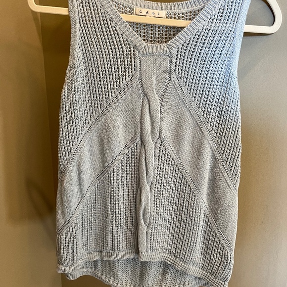Carla-M Knit Blouse - Sea Spray